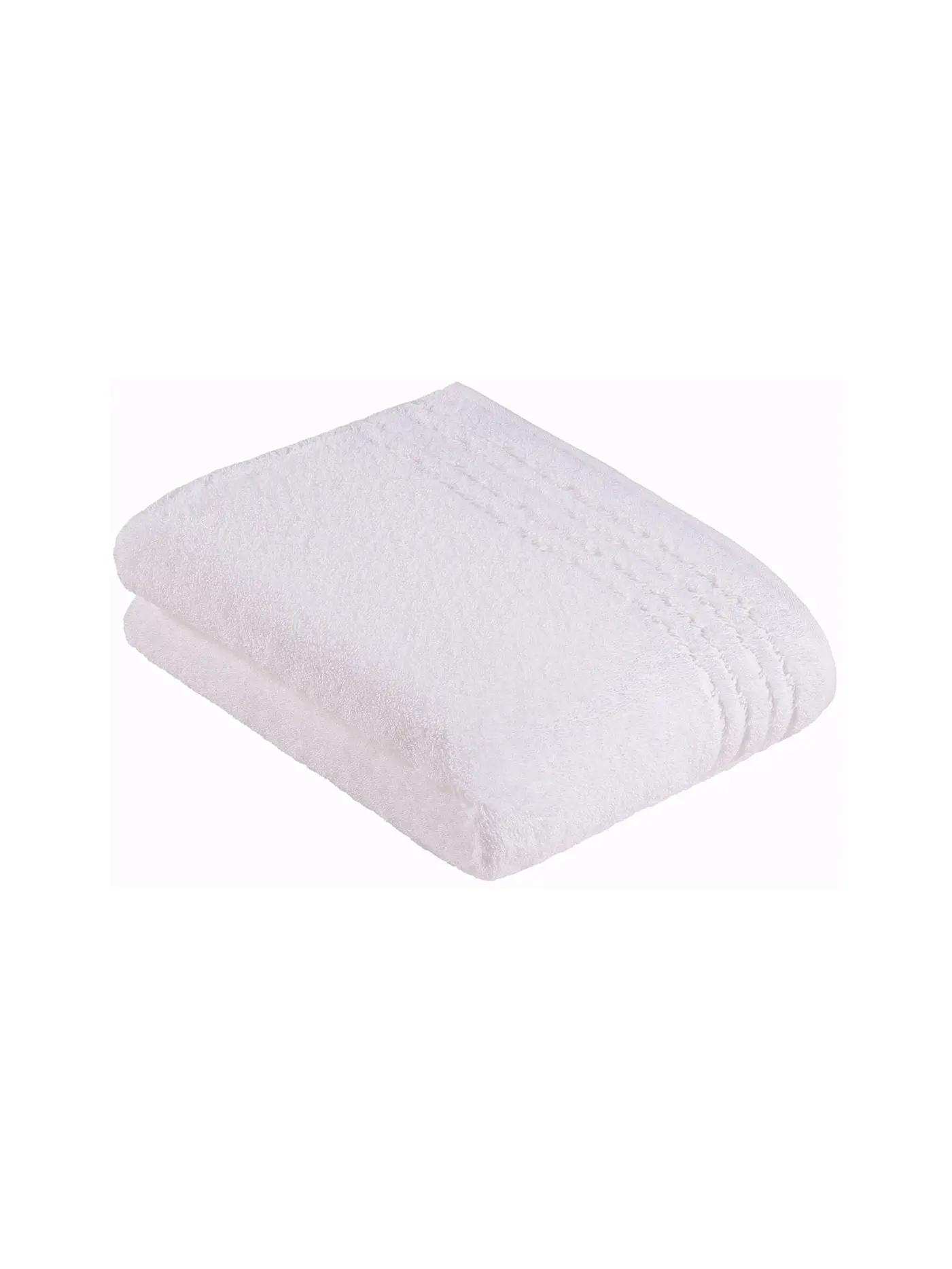 VOSSEN | Duschtuch "Vienna Style - Supersoft" 67x140cm (Weiss) | 